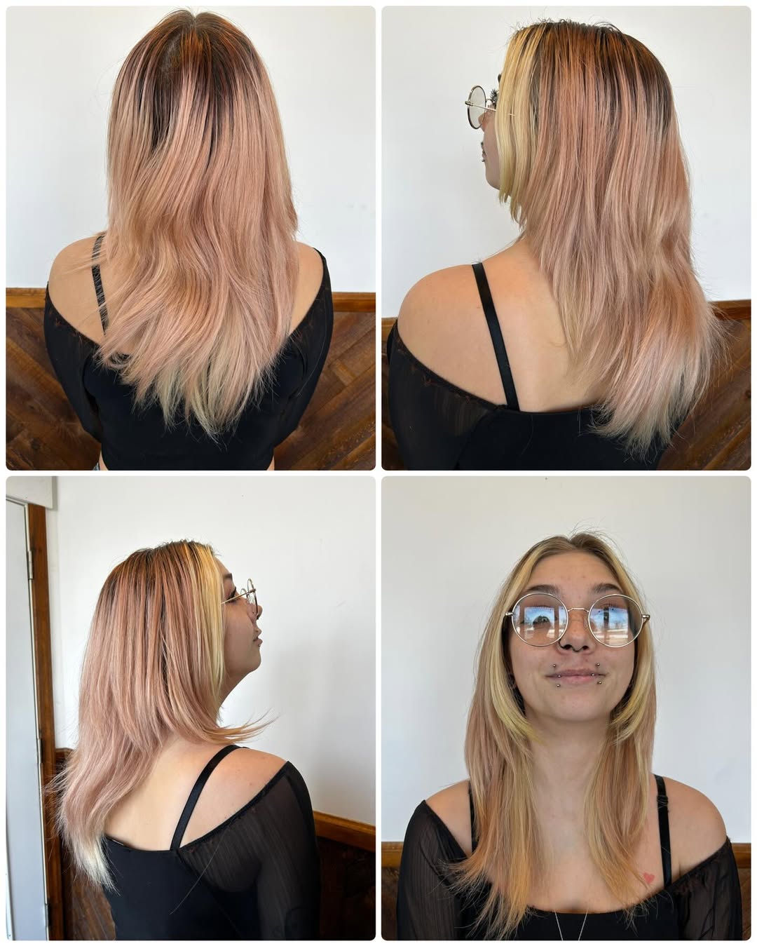 before: hair before vivid color refresh by Lauren Potter, Jefferson Hills PA